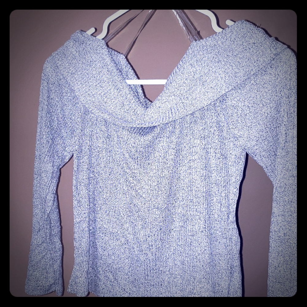 Silver lightweight sweater